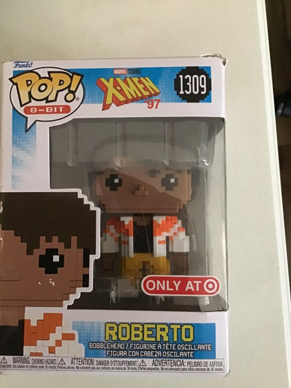 Funko Pop! X-Men 97 Marvel Roberto #1309 Target Exclusive Vinyl Figure w Protect